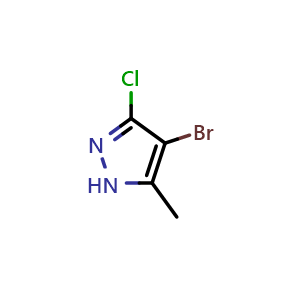 4-bromo-3-chloro-5-methyl-1H-pyrazole