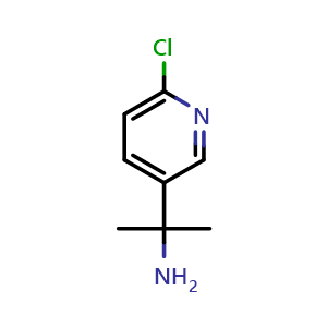 2-(6-chloro-3-pyridyl)propan-2-amine