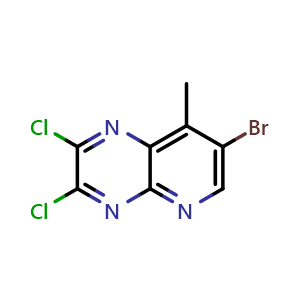 7-bromo-2,3-dichloro-8-methylpyrido[2,3-b]pyrazine