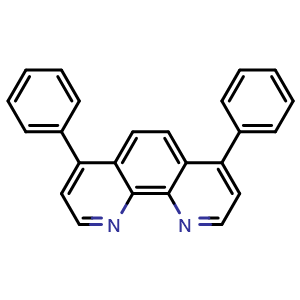 Chemical structure of Bathophenanthroline , CAS 1662-01-7, AChemBlock T92652