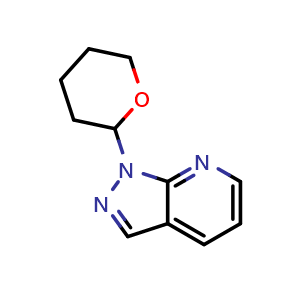 1-(tetrahydro-2H-pyran-2-yl)-1H-pyrazolo[3,4-b]pyridine