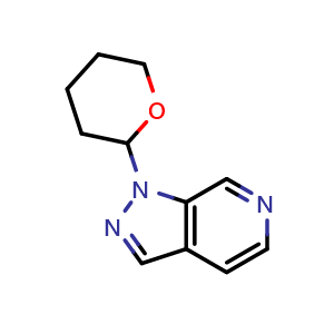 1-(tetrahydro-2H-pyran-2-yl)-1H-pyrazolo[3,4-c]pyridine