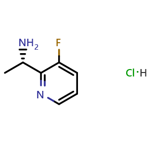 (S)-1-(3-fluoropyridin-2-yl)ethan-1-amine hydrochloride