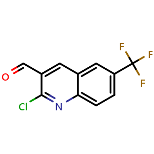 2-chloro-6-(trifluoromethyl)quinoline-3-carbaldehyde