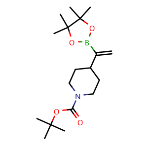 tert-butyl 4-[1-(4,4,5,5-tetramethyl-1,3,2-dioxaborolan-2-yl)vinyl]piperidine-1-carboxylate