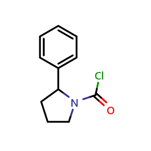 2-phenylpyrrolidine-1-carbonyl chloride