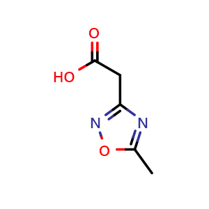 2-(5-methyl-1,2,4-oxadiazol-3-yl)acetic acid