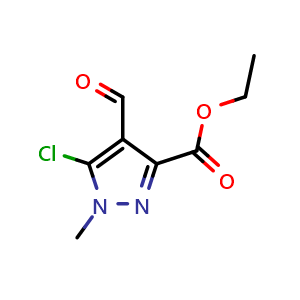 ethyl 5-chloro-4-formyl-1-methyl-1H-pyrazole-3-carboxylate