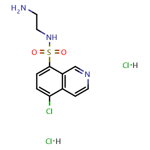 Chemical structure of CKI-7 dihydrochloride , CAS 1177141-67-1, AChemBlock T93165