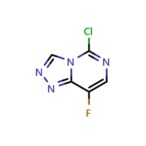 5-chloro-8-fluoro-[1,2,4]triazolo[4,3-c]pyrimidine