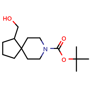tert-butyl 4-(hydroxymethyl)-8-azaspiro[4.5]decane-8-carboxylate