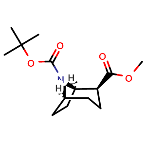 O8-tert-butyl O2-methyl rel-(1R,2S,5S)-8-azabicyclo[3.2.1]octane-2,8-dicarboxylate