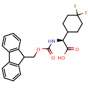 (2S)-2-(4,4-difluorocyclohexyl)-2-(9H-fluoren-9-ylmethoxycarbonylamino)acetic acid