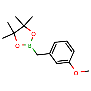 2-(3-methoxybenzyl)-4,4,5,5-tetramethyl-1,3,2-dioxaborolane