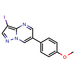 3-iodo-6-(4-methoxyphenyl)pyrazolo[1,5-a]pyrimidine