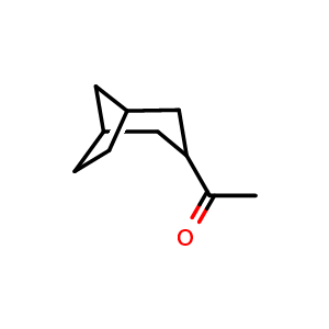 Chemical structure of 1-(3-bicyclo[3.2.1]octanyl)ethanone , CAS 2109916-97-2, AChemBlock T93588