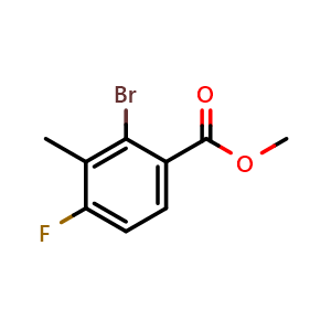 Methyl 2-bromo-4-fluoro-3-methylbenzoate