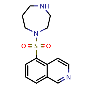 Chemical structure of Fasudil , CAS 103745-39-7, AChemBlock T93749