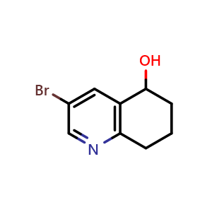 3-bromo-5,6,7,8-tetrahydroquinolin-5-ol