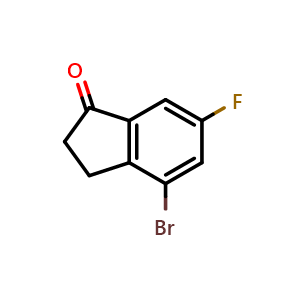 4-Bromo-6-fluoro-2,3-dihydro-1H-inden-1-one