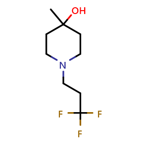 4-methyl-1-(3,3,3-trifluoropropyl)piperidin-4-ol