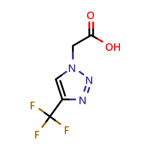 2-[4-(trifluoromethyl)-1H-1,2,3-triazol-1-yl]acetic acid