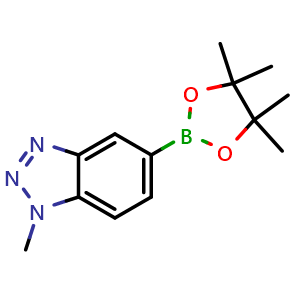 1-methyl-5-(4,4,5,5-tetramethyl-1,3,2-dioxaborolan-2-yl)-1H-1,2,3-benzotriazole