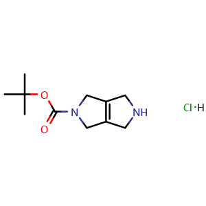 tert-butyl 2,3,4,6-tetrahydro-1H-pyrrolo[3,4-c]pyrrole-5-carboxylate hydrochloride