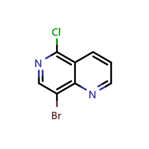 8-bromo-5-chloro-1,6-naphthyridine