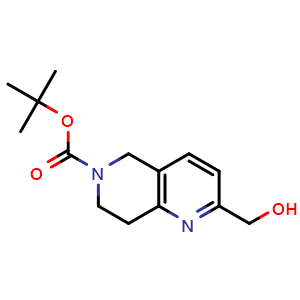tert-butyl 2-(hydroxymethyl)-7,8-dihydro-5H-1,6-naphthyridine-6-carboxylate