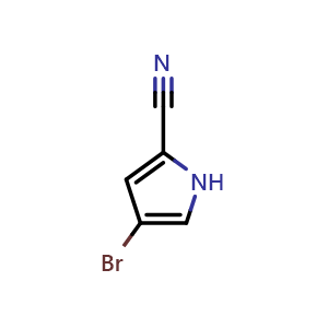 4-Bromo-1H-pyrrole-2-carbonitrile