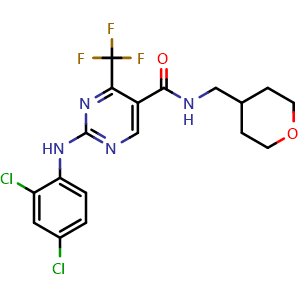 Chemical structure of GW842166X , CAS 666260-75-9, AChemBlock T94737