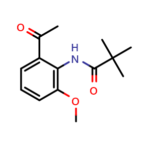 N-(2-acetyl-6-methoxyphenyl)pivalamide