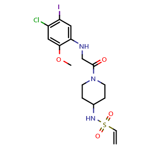 Chemical structure of K-Ras(G12C) inhibitor 9 , CAS 1469337-91-4, AChemBlock T94892
