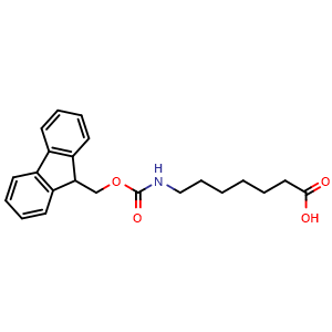 Chemical structure of Fmoc-7-Ahp-OH , CAS 127582-76-7, AChemBlock T95000