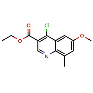 ethyl 4-chloro-6-methoxy-8-methylquinoline-3-carboxylate