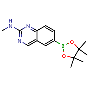 N-methyl-6-(4,4,5,5-tetramethyl-1,3,2-dioxaborolan-2-yl)quinazolin-2-amine
