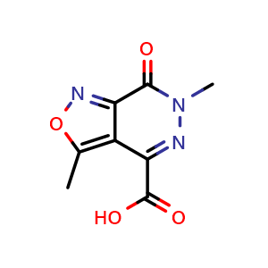 3,6-dimethyl-7-oxo-6H,7H-[1,2]oxazolo[3,4-d]pyridazine-4-carboxylic acid