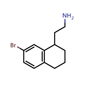 2-(7-bromo-1,2,3,4-tetrahydronaphthalen-1-yl)ethan-1-amine