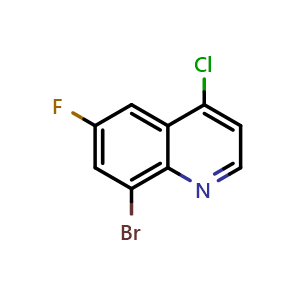 8-bromo-4-chloro-6-fluoroquinoline