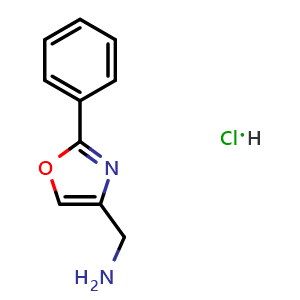 (2-phenyloxazol-4-yl)methanamine hydrochloride