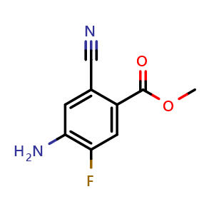 methyl 4-amino-2-cyano-5-fluorobenzoate