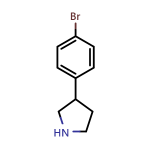 3-(4-bromophenyl)pyrrolidine