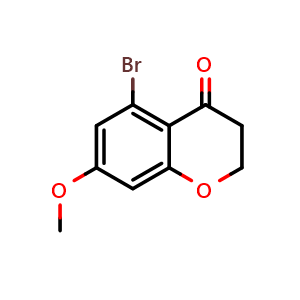 5-bromo-7-methoxy-3,4-dihydro-2h-1-benzopyran-4-one
