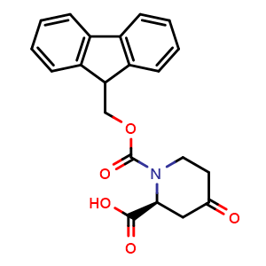 (2S)-1-(9H-fluoren-9-ylmethoxycarbonyl)-4-oxo-piperidine-2-carboxylic acid