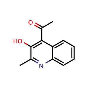 1-(3-hydroxy-2-methylquinolin-4-yl)ethanone