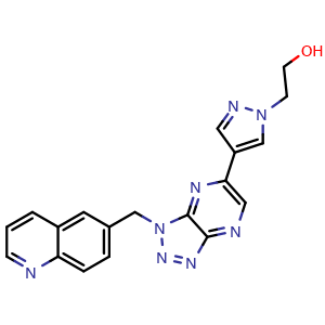 Chemical structure of PD04217903 , CAS 956905-27-4, AChemBlock T95385