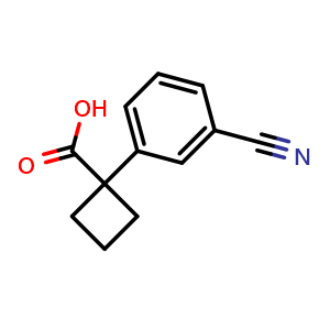 1-(3-cyanophenyl)cyclobutanecarboxylic acid