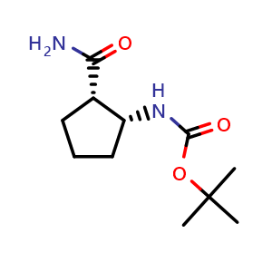 Cis-tert-butyl ((1R,2S)-2-carbamoylcyclopentyl)carbamate