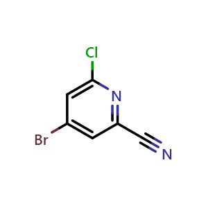 4-bromo-6-chloropicolinonitrile